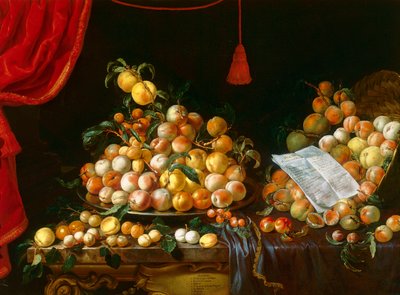 Pesche e albicocche da Bartolomeo Bimbi